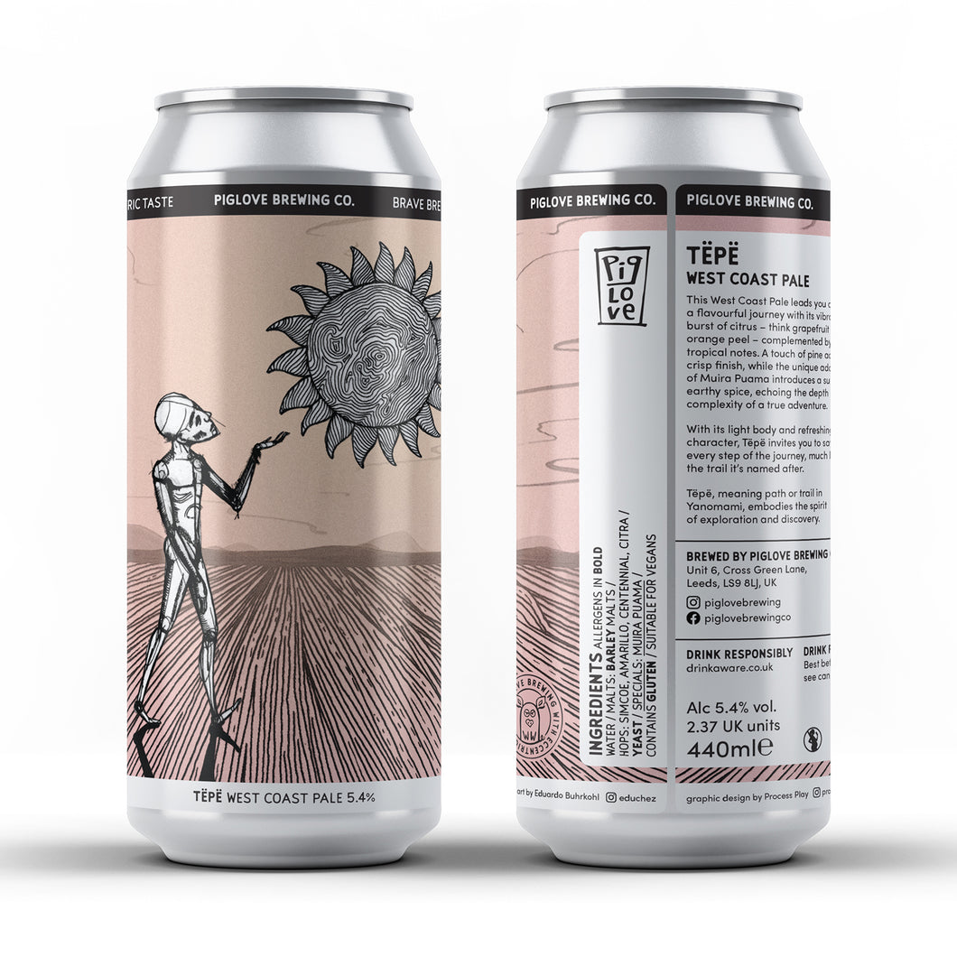 Tëpë - West Coast Pale - 5.4% (12x440ml)