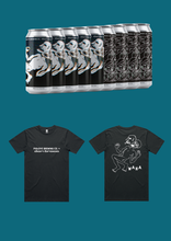 Load image into Gallery viewer, Piglove X Don Broco - Mixed Case (8x440ml) + Tee WAHA

