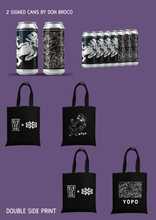 Load image into Gallery viewer, Limited Series - Piglove X Don Broco - Mixed Case (8x440ml) - 2 Signed Can + Tote Bag
